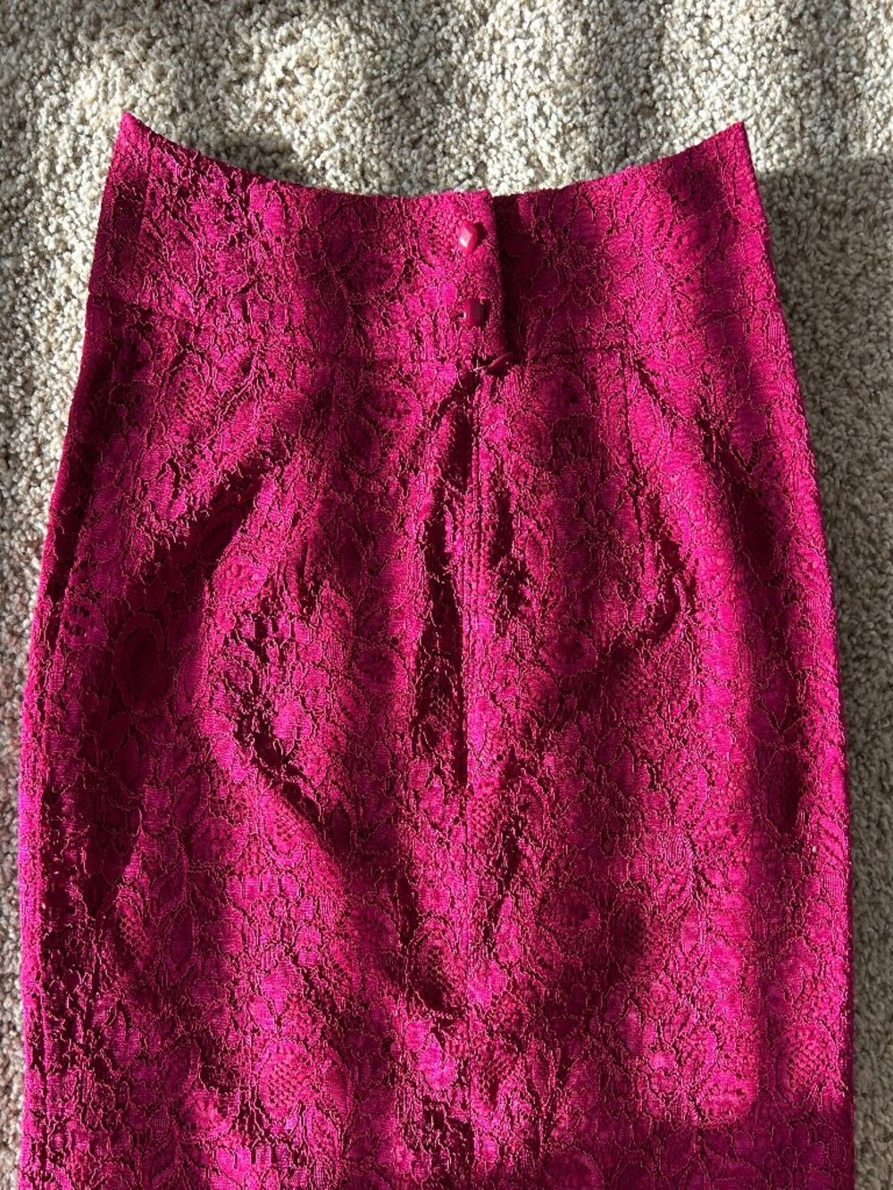 Banana Republic Lace Skirt- Plum Red *Like New*